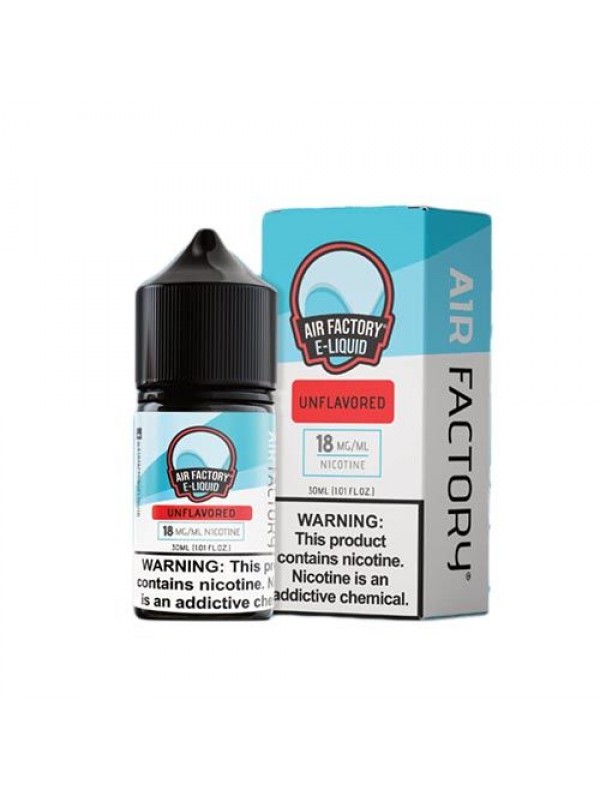 Unflavored Ejuice by Air Factory Salts 30ml