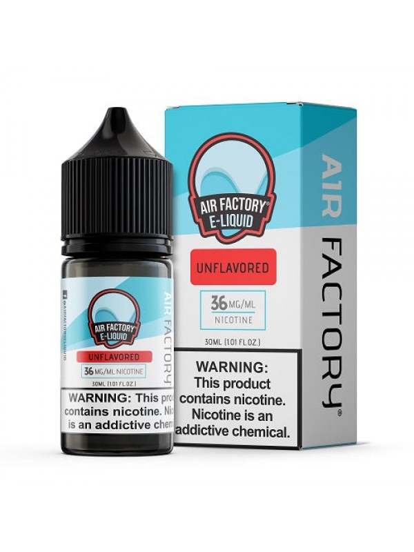 Unflavored Ejuice by Air Factory Salts 30ml