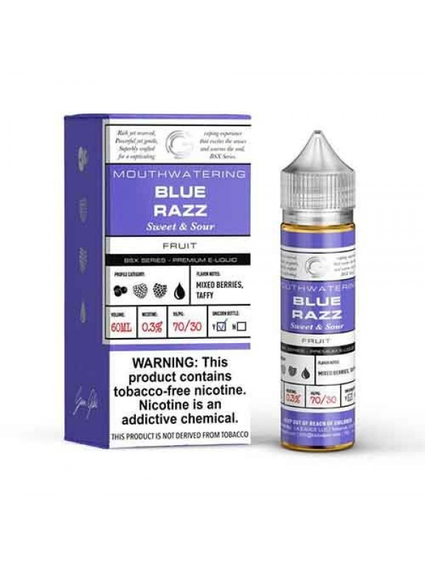 Blue Razz by GLAS Basix Eliquid 60ml