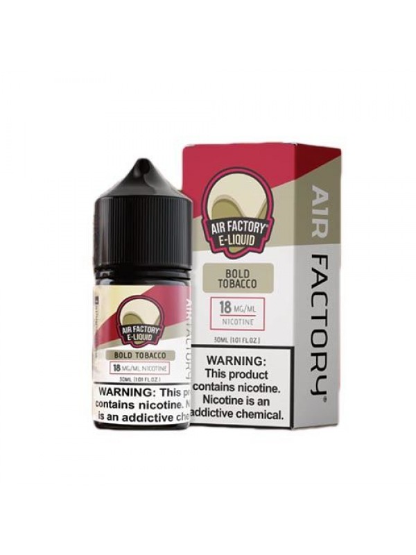 Bold Tobacco by Air Factory Salts 30ml