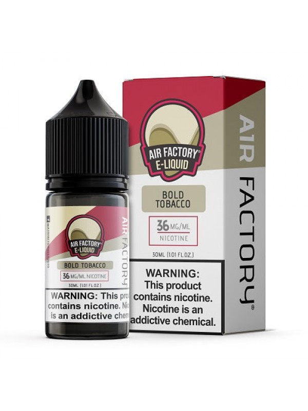 Bold Tobacco by Air Factory Salts 30ml