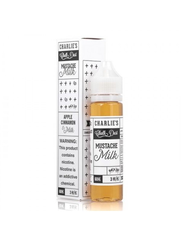 Mustache Milk Ejuice by Charlie's Chalk Dust 60ml