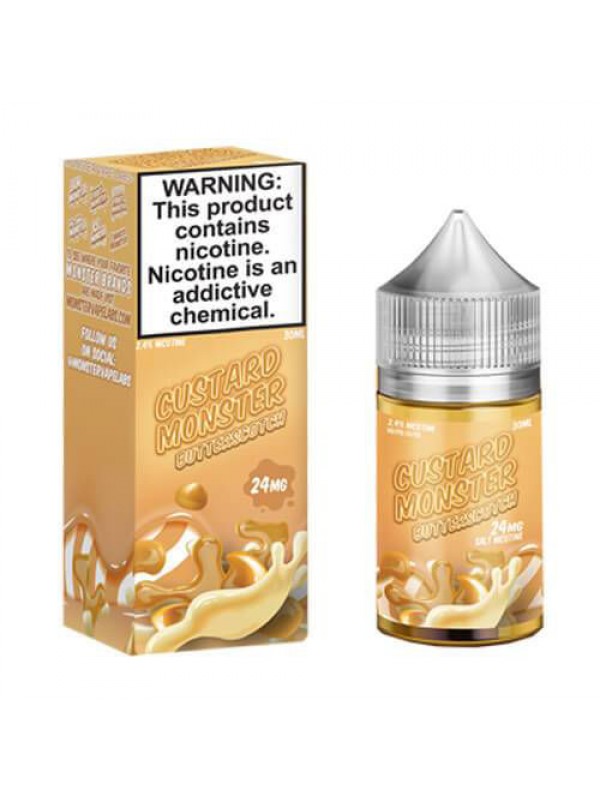 Custard Monster Butterscotch by Jam Monster SALT 30ml