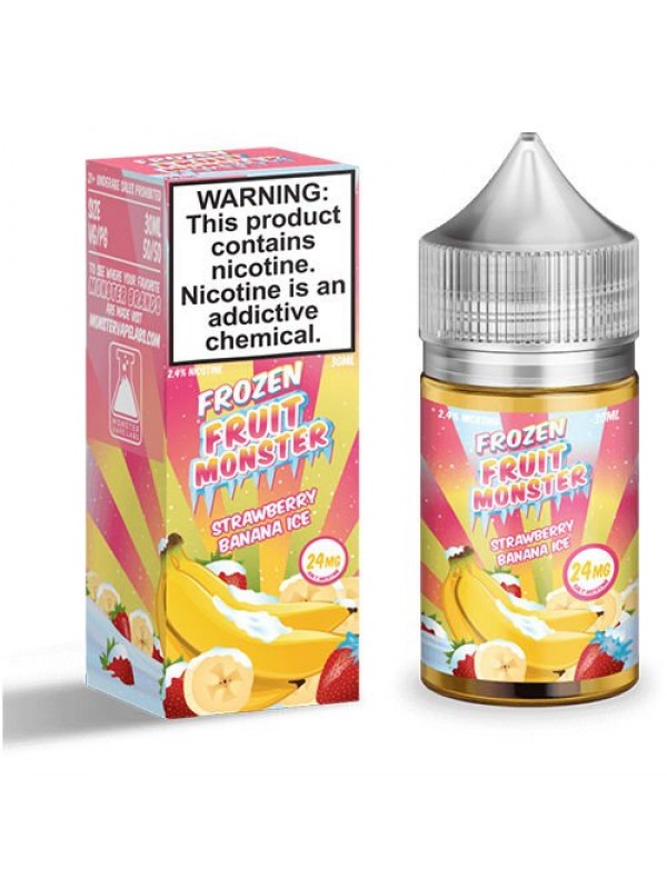 Strawberry Banana Ice by Frozen Fruit Monster Salt 30ml