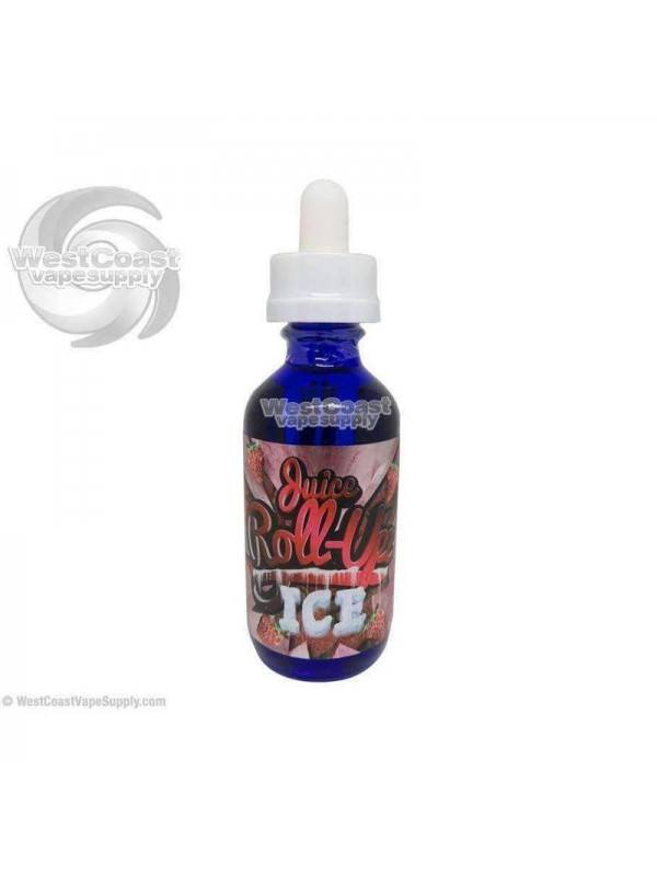 Strawberry Ice Ejuice by Juice Roll Upz 60ml