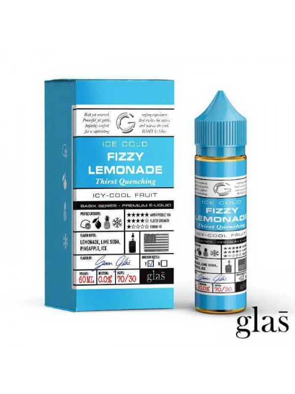 Fizzy Lemonade by GLAS Basix Eliquid 60ml