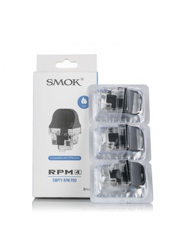 SMOK RPM 4 Empty Pod Cartridges (3-Pack)