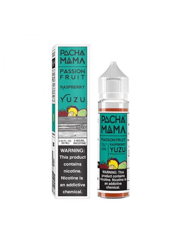 Passion Fruit Raspberry Yuzu by Pachamama 60ml