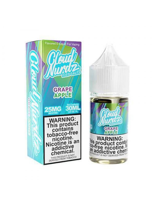 Grape Apple Ice by Cloud Nurdz Salt 30ml