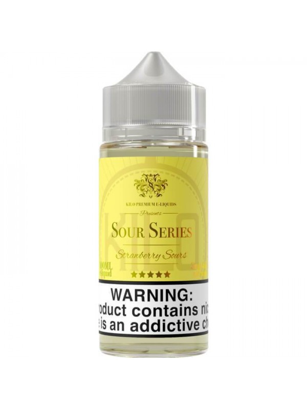 Strawberry Sours E-Liquid 100ml by Kilo Sour Series