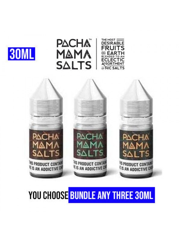 Pachamama Salts 30mL Pick 3 Bundle (90mL)