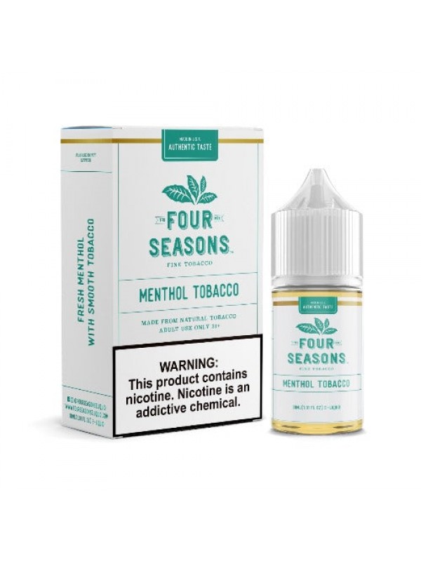 Menthol Tobacco by Four Seasons Fine Tobacco 30ml