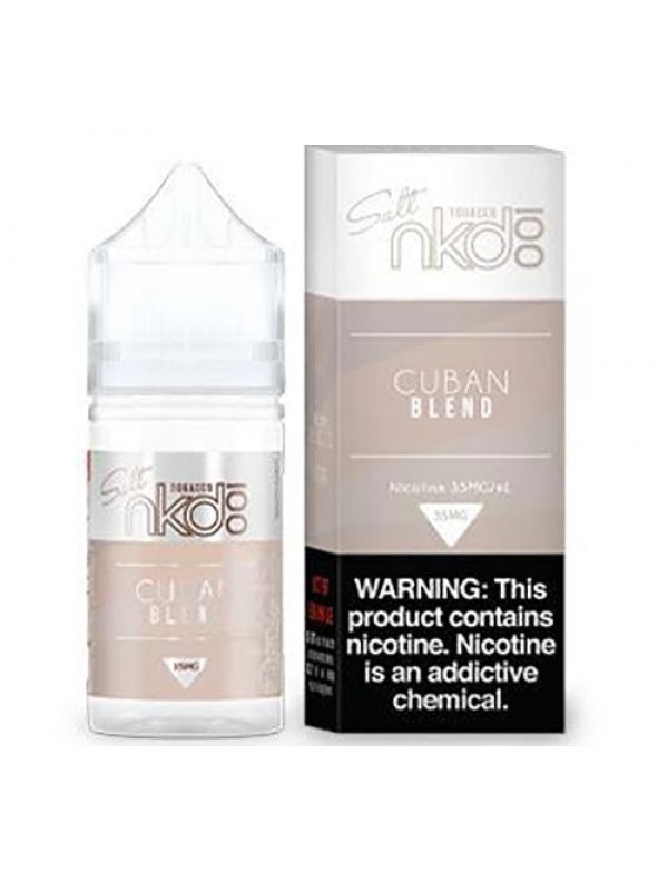 Cuban Blend by NKD 100 Salt 30ml