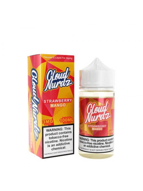 Strawberry Mango by Cloud NURDZ Eliquid 100ml