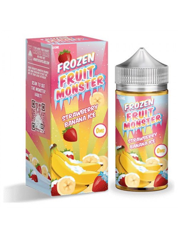 Strawberry Banana Ice by Frozen Fruit Monster 100ml