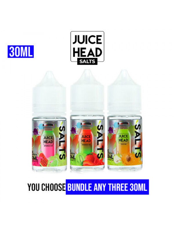 Juice Head Salts 30mL Pick 3 Bundle (90mL)