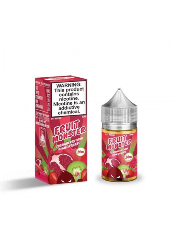 Fruit Monster Strawberry Kiwi Pomegranate by Jam Monster SALT 30ml