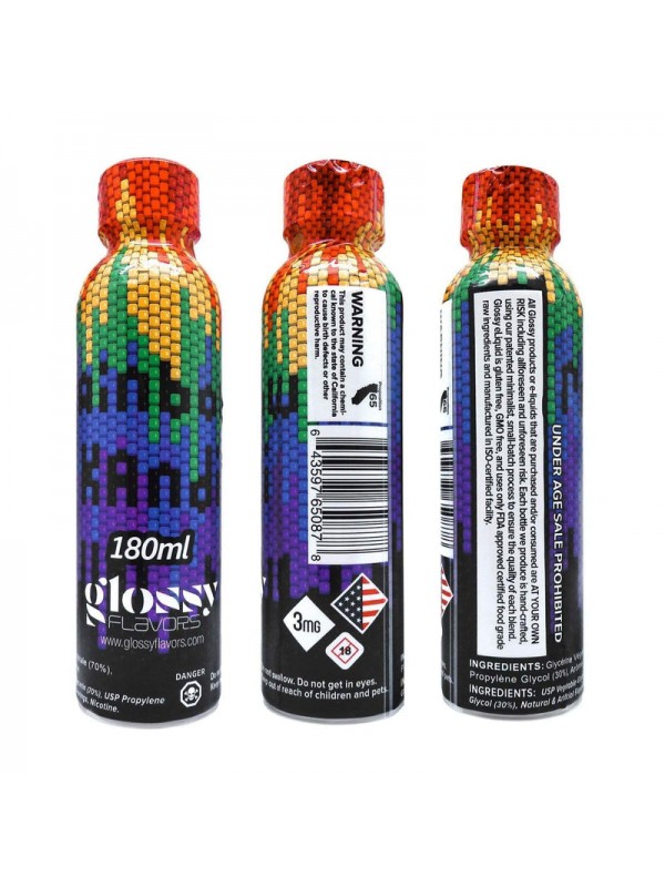 Rainbow Kandi Ejuice by Glossy Flavors 180ml