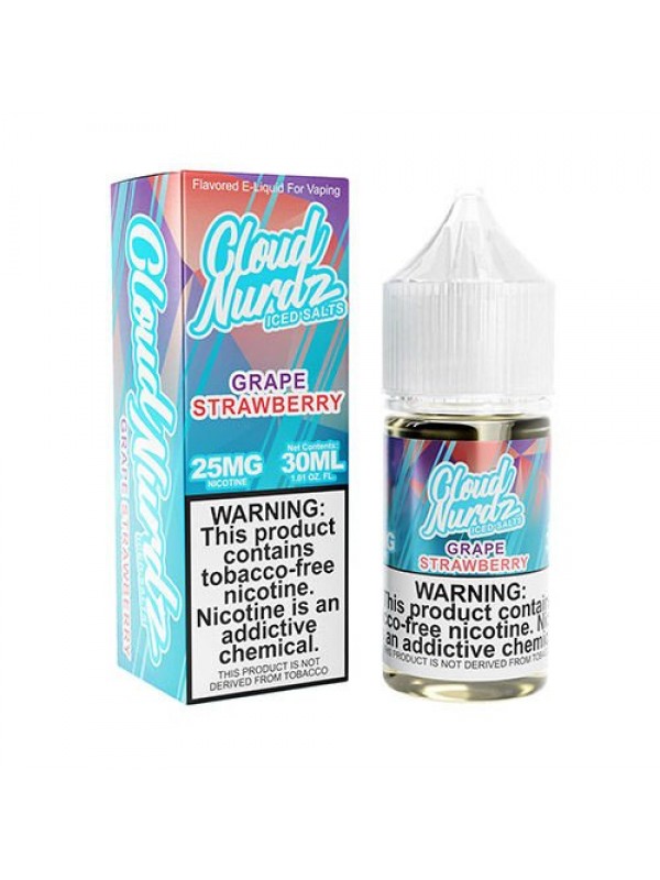 Grape Strawberry Ice by Cloud Nurdz Salt 30ml