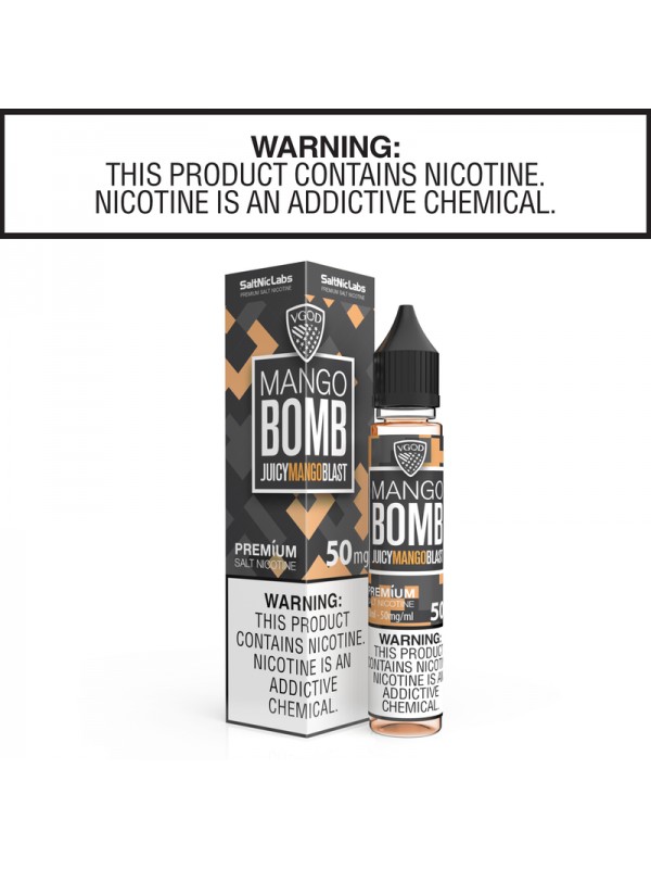 Iced Mango Bomb By VGOD Salt Nic Collection 30ml