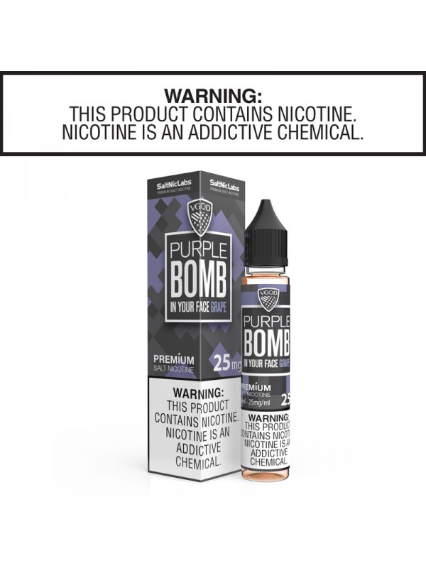 Purple Bomb by VGOD Salt Nic Collection 30ml