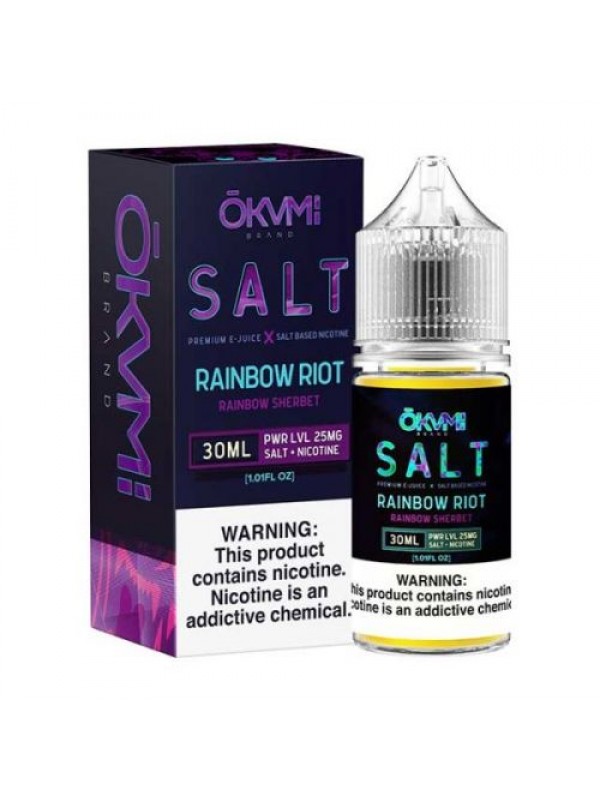 Rainbow Riot Salt by ŌKVMI 30ml